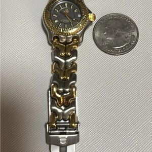 Tag Heuer Two-Tone Gold and Silver Women's Link Watch